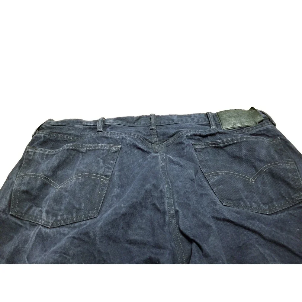 Levi's 501 XX Jeans Men Size 46x32 Indigo Blue Wash Button Fly Marbling (43x30)